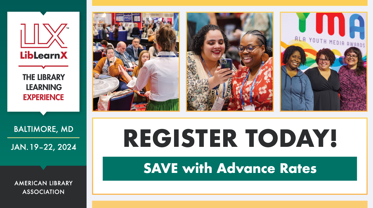 LibLearnX 2024: Registration is Open social media graphic